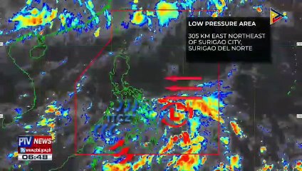 PTV INFO WEATHER: LPA, namataan sa silangan ng Guian, Eastern Samar