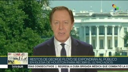 EEUU: cientos de personas dan su adiós a George Floyd en Houston