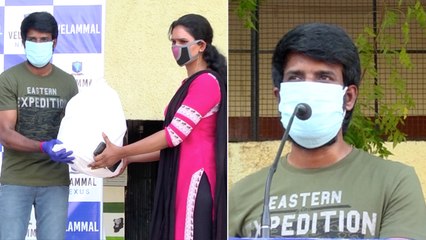 மாற்றுத்திறனாளி & திருநங்கைகளுக்கு உதவிய சூரி | Actor Soori