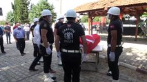 Kahramanmaraş’ta trafik kazasında hayatını kaybeden polis memurunun cenazesi memleketi Hatay'da toprağa verildi