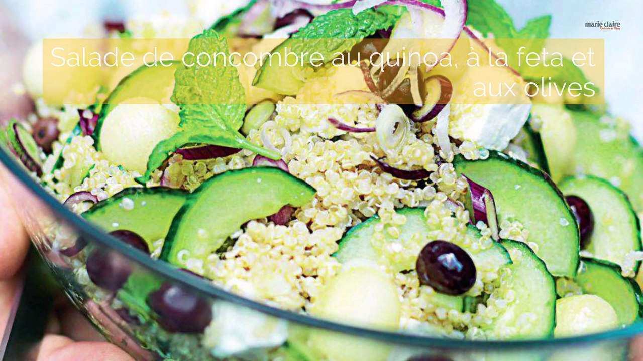 Recettes salades d'été