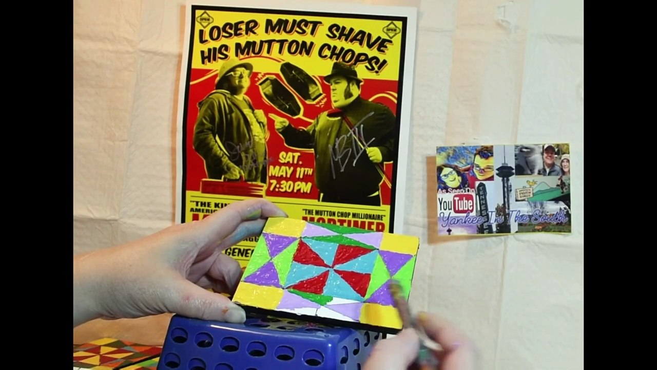 Quilt Squares Series 18 Collection Art Abandonment Adventures Video 1 Art Creation Day