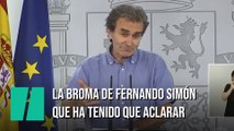 La broma de Fernando Simón: 