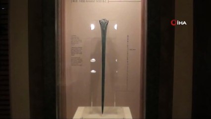 Dünyada eşi bulunmayan 'Hitit kılıcı' İstanbul’da görücüye çıkıyor