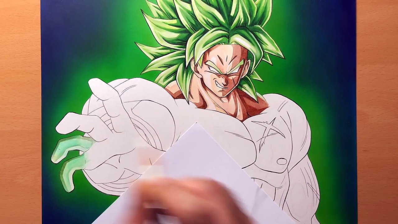 Drawing BROLY - Dragon Ball Super Artwork - Timelapse - video Dailymotion