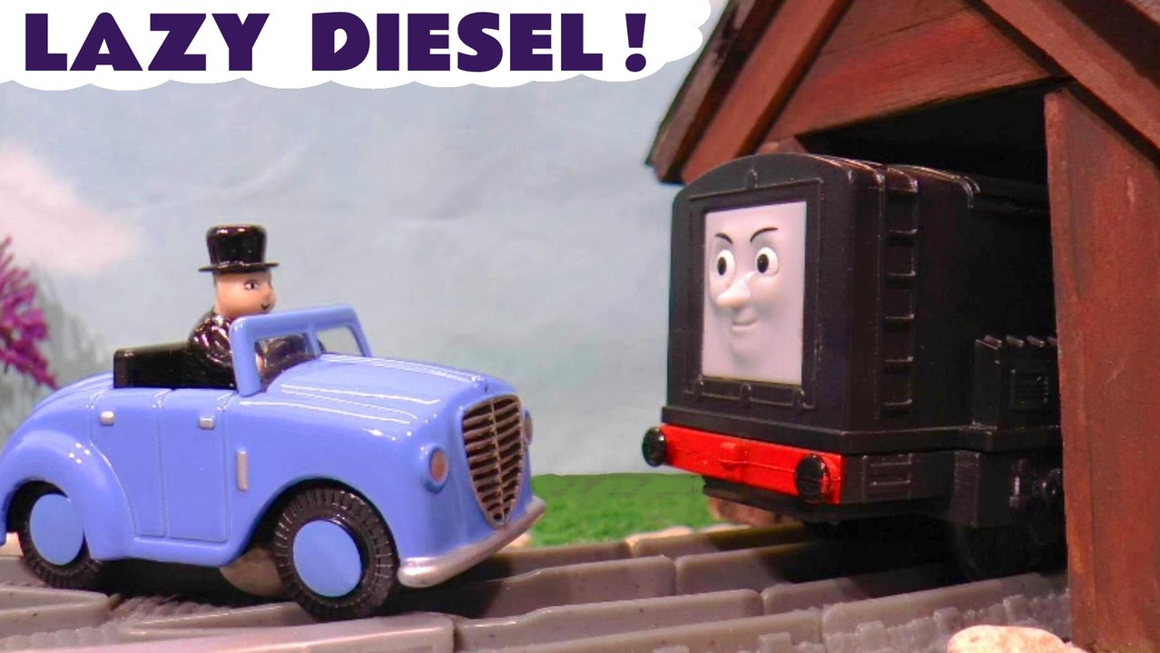Thomas and Friends Lazy Diesel with the Family...
