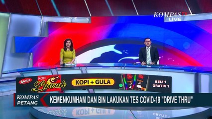 Kemenkumham dan BIN Lakukan Tes Corona Drive Thru