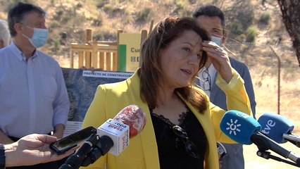 Carmen Crespo: "Cuesta Maneli es una joya verde de Andalucía"