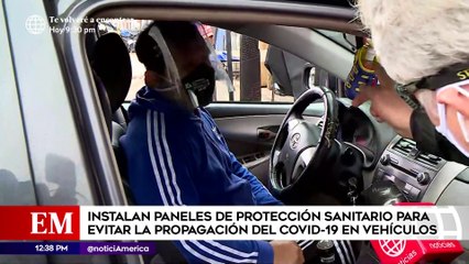 Edición Mediodía: Instalan paneles de protección sanitario contra el Covid-19 en vehículos (HOY)
