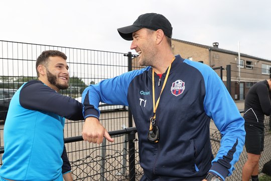FOOTBALL D3 amateur (Liège) - 1er entrainement au stade disonais