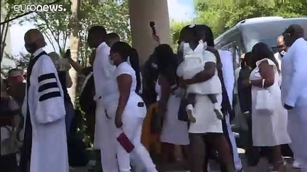 À Houston, les obsèques de George Floyd deux semaines après sa mort