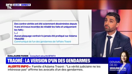 Pour l'un des gendarmes, "la vérité judiciaire n'intéresse pas" la famille d'Adama Traoré