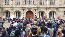 Protesters at Oxford University demand statue of notorious imperialist Cecil Rhodes statue come down