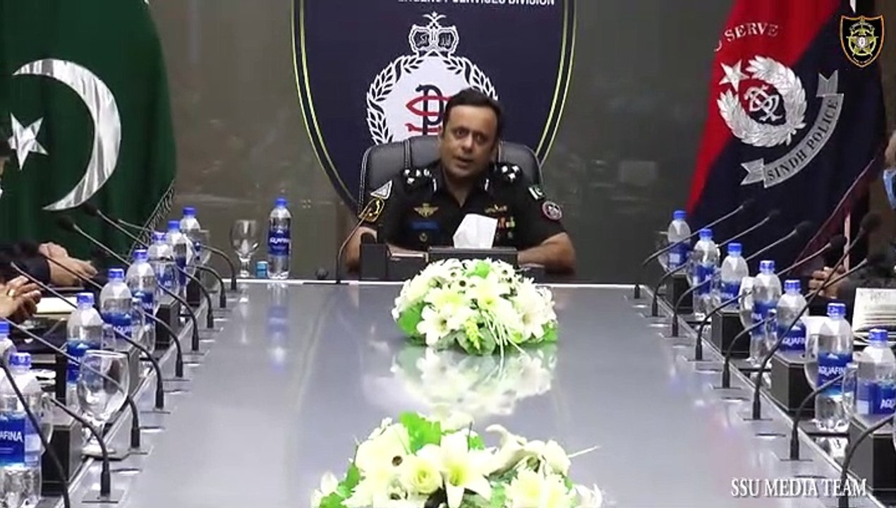 Meeting for welfare of Coronavirus infected Police Personnel