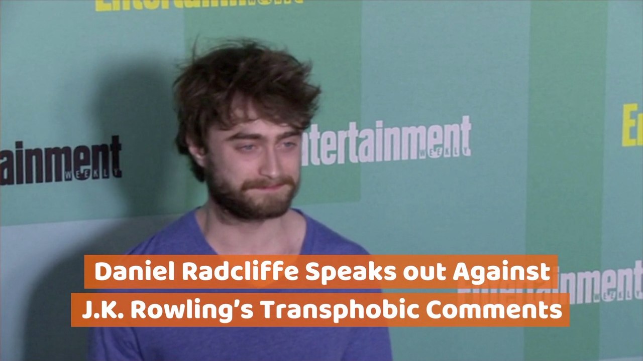 Daniel Radcliffe Hits Back At Transphobic Comments