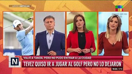Carlos Tévez rompió la cuarentena, viajó a Tandil para jugar al golf pero no lo dejaron entrar