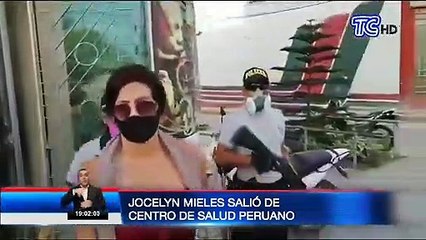 Jocelyn Mieles salió de centro de salud peruano