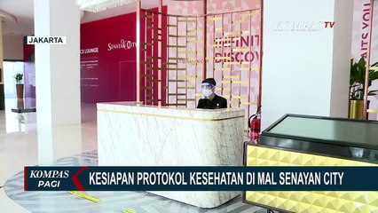 Protokol Kesehatan di Mal Senayan City, Tombol Lift Gunakan Sensor