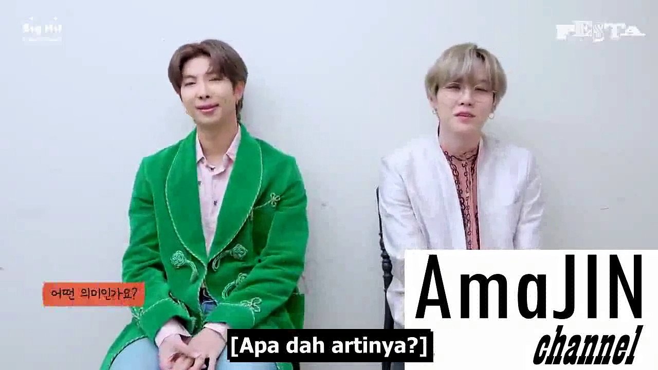 [INDO SUB][2020 FESTA] BTS (방탄소년단) Answer - BTS 3 UNITS 'Respect' Song by RM & SUGA