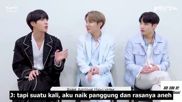 [INDO SUB][2020 FESTA] BTS Answer BTS 3 UNITS 'Jamais Vu' Song by Jin & j hope & Jung Kook