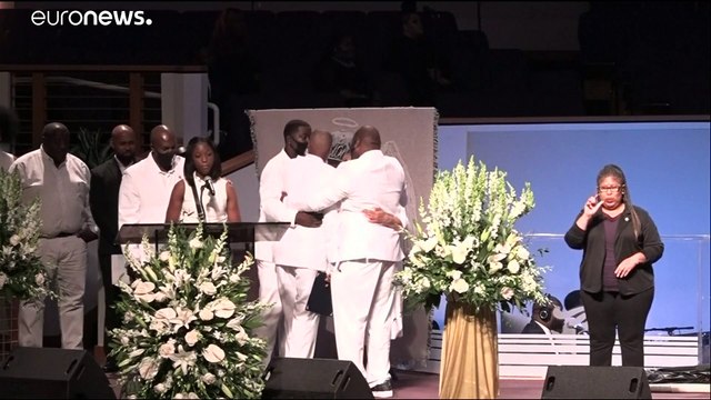 Похороны Джорджа Флойда прошли в Хьюстоне