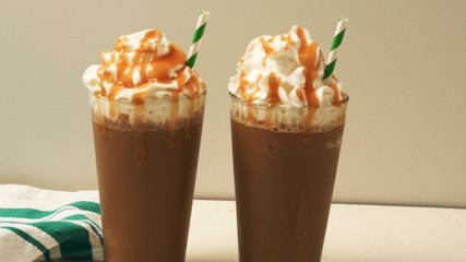 Download Video: You'll Go Wild For This Copycat Starbucks Caramel Frappuccino