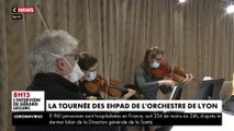 Les musiciens de l'Orchestre national de Lyon en concert dans les Ehpad