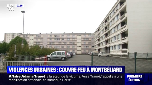 Montbéliard instaure un couvre-feu après des affrontements entre des jeunes et la police