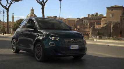 New Fiat 500 "la Prima" hatchback Driving Video