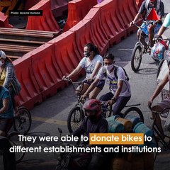 Life Cycles PH has donated over 1,400 bikes to frontliners