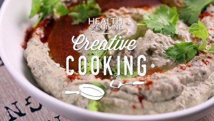 ดิปมะเขือม่วงบด Baba Ganoush by Health & Cuisine