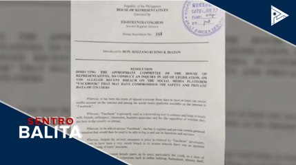 'Dummy' Facebook accounts, nais na ring imbestigahan sa kamara