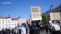 Swedes hold rally in support of Black Lives Matter