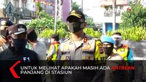 Pantau Stasiun Bogor, Kapolda Jabar: Alhamdulillah Penumpang Tertib