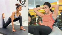 Rakul Preet Singh gym full workout video