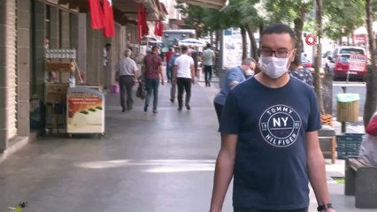 Diyarbakır'da maskesiz sokağa çıkanlara ceza