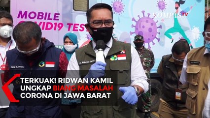Terkuak! Ridwan Kamil Ungkap Biang Masalah Corona di Jawa Barat