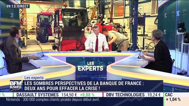 Les Experts : Les sombres perspectives de la Banque de France, deux ans pour effacer la crise ! - 10/06