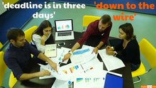 Down to The Wire - Idiom | Business English | Everyday English
