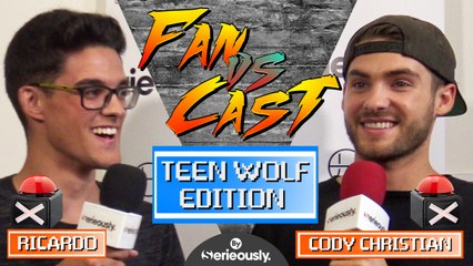 CODY CHRISTIAN contre un fan dans un QUIZ TEEN WOLF