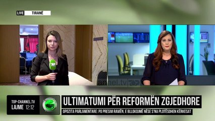 Opozita parlamentare në takim/ Diskutohet për ultimatumin e Reformës