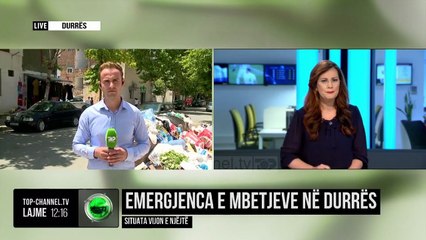 Emergjenca e mbetjeve në Durrës/ Situata vijon e njëjtë