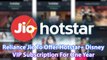 Reliance Jio users can avail free Disney+Hotstar VIP subscription for a year