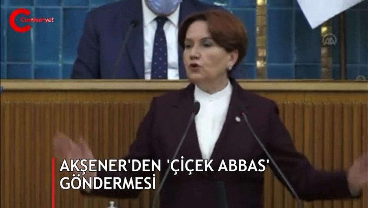 Meral Akşener Çiçek Abbas repliği ile seslendi: Ne diyem Mahmut mu diyem?