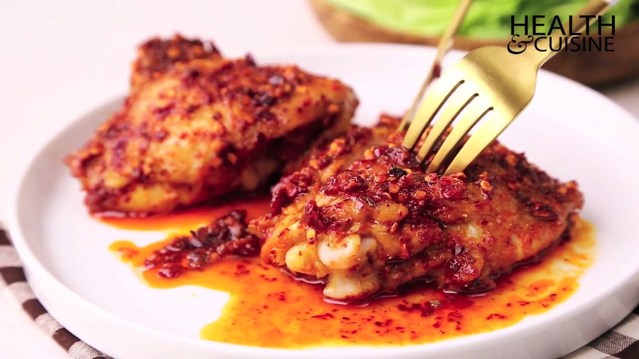 ไก่อบพริกมะนาว แซ่บ (โคตร) by Health&Cuisine