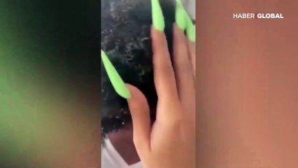 Cardi B'nin saçlarının gerçek hali görenleri şaşırttı