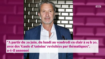 Antoine de Caunes présent tout l'été sur Canal + : il dévoile ses projets