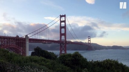 Le Golden Gate de San Francisco s'est mis à "chanter"... et c'est étrange