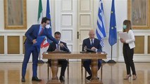 Greqi-Itali, pakt për detin/ Firmos marrëveshja historike për ndarjen e zonës ekonomike në det