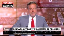 Des appels au meurtre de policiers tagués en région parisienne (Vidéo)